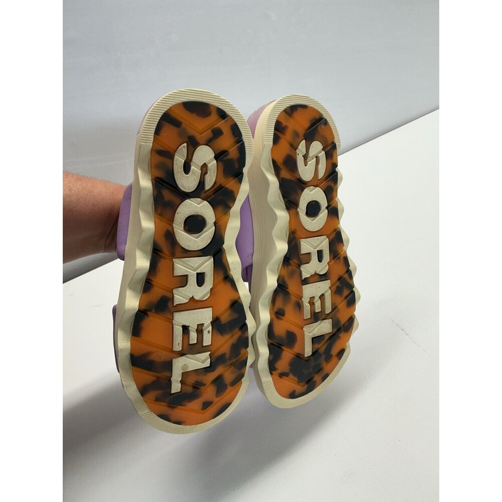 SOREL Women's Purple Twisted Strap Slide Sandals - Picture 5 of 8
